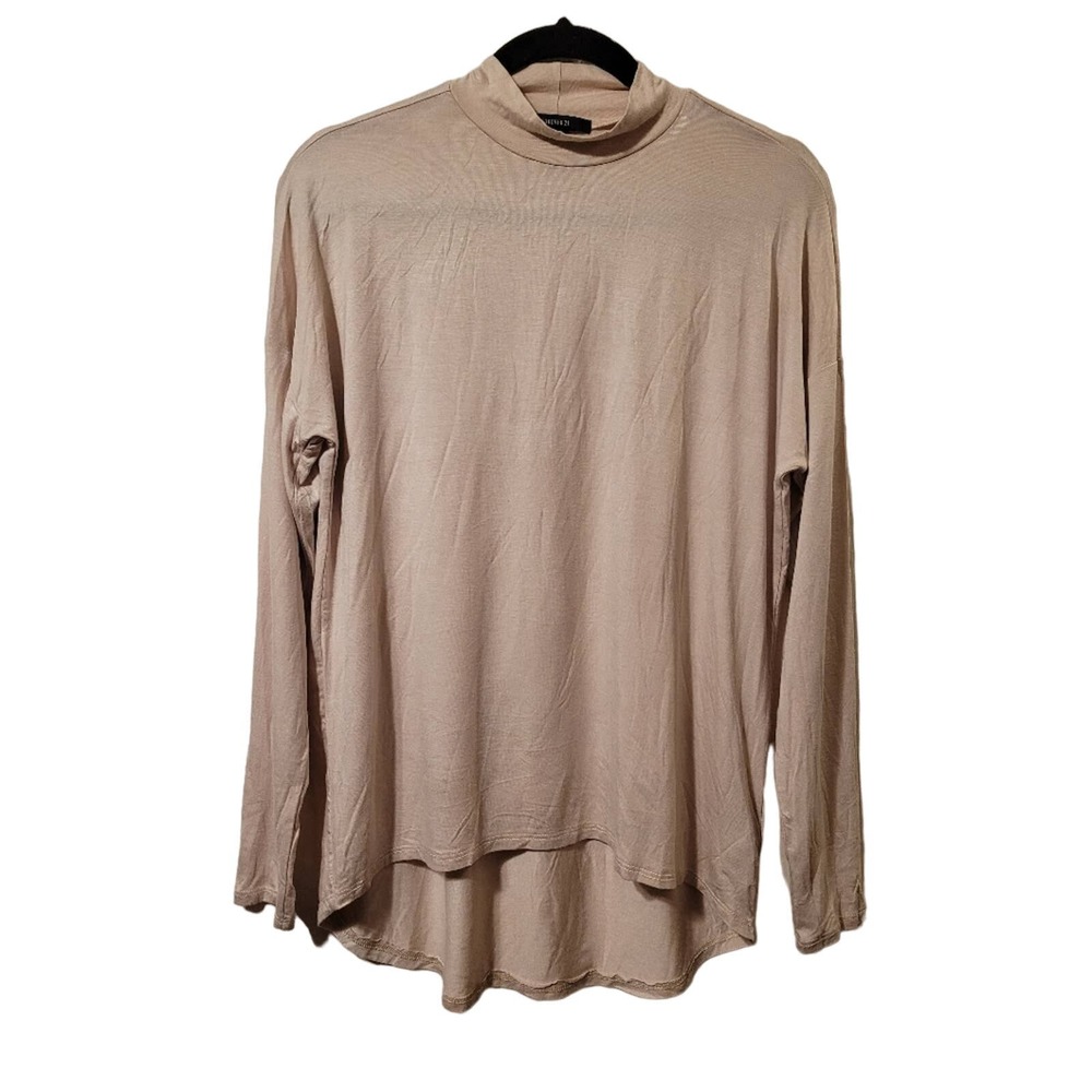 Forever 21 cream long sleeve lightweight blouse size S
